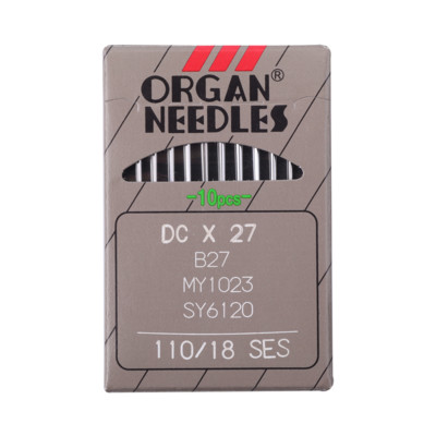 Иглы ORGAN DCх27 SES №110/18 (уп.10шт) (0)