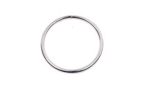 кольцо металл 40х3 мм цв никель (уп 100шт) купить по 8.5 - в интернет - магазине Веллтекс | Нижний Новгород
.